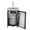 Maxx Cold Single Tower Beer Dispenser, 23.3 in.W, 7.2 cu. ft., 1 Barrel/Keg Storage, Black with Stainless Top MXBD24-1BHC - alternate 2